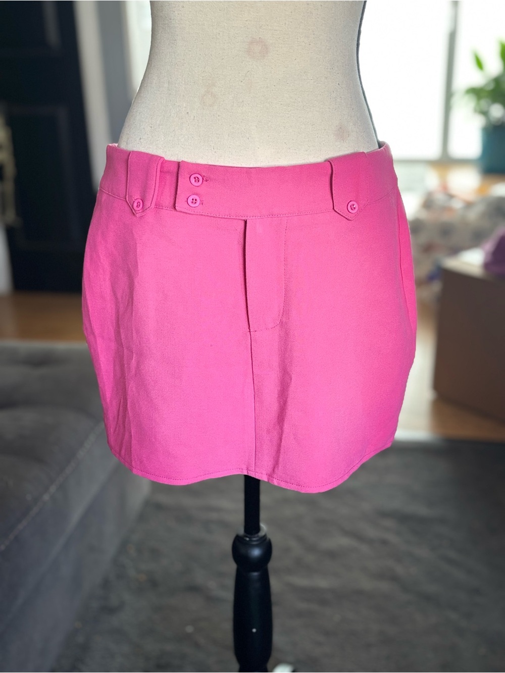 NWT PLT Bright Pink Mini Skirt